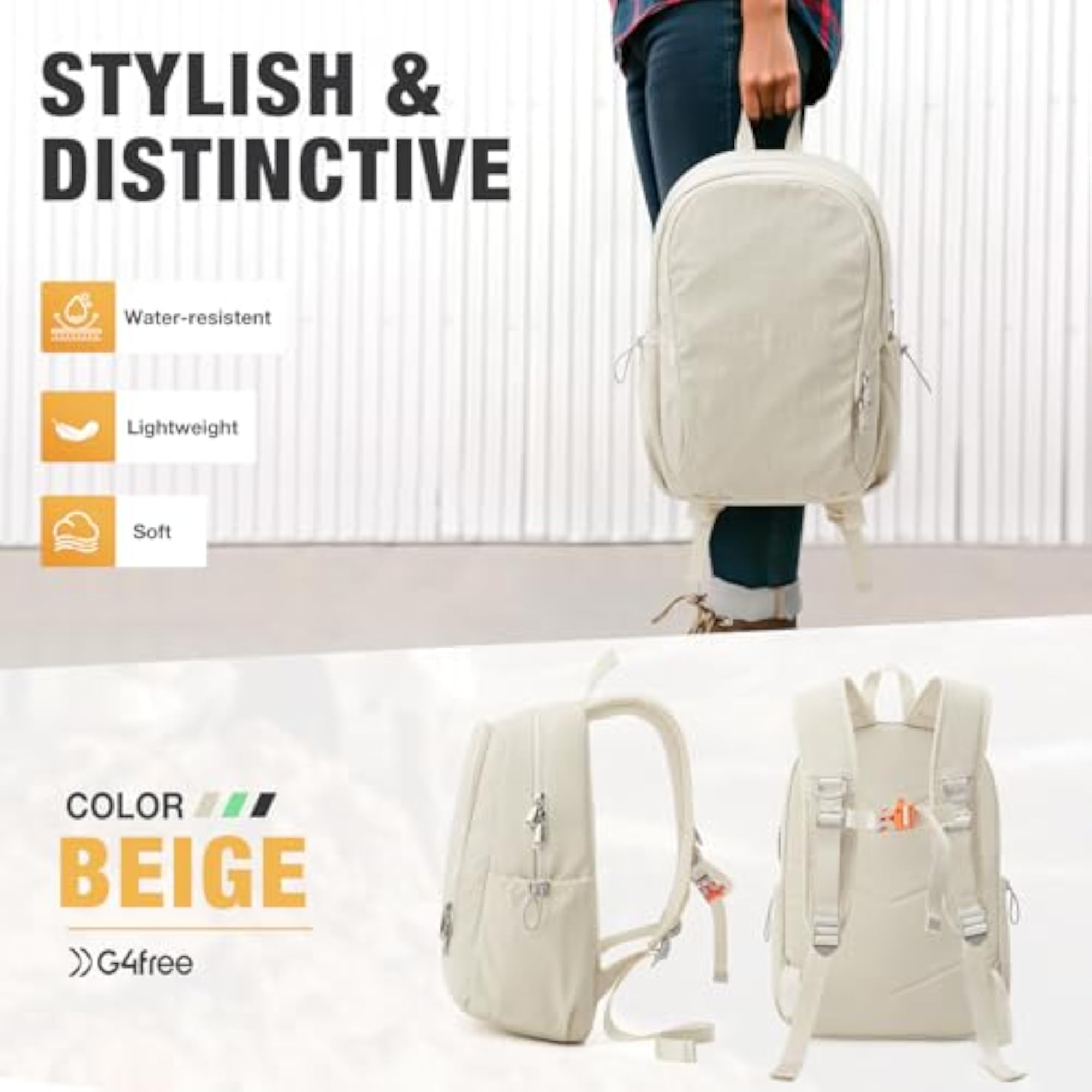 Lightweight Water Resistant Hiking Backpack
