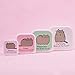Thumbs Up PUSHSNK4 Pusheen-Set di Contenitori per Spuntini, Multicolore, 12 x 12 x 5.5 cm, 4 unità