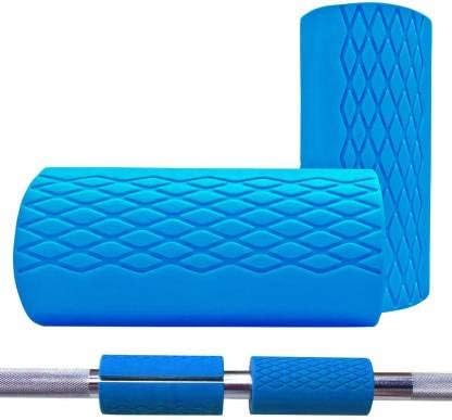 - "Leosportz Fitness Thick Bar Grips for Crossfit, Weightlifting, Powerlifting, Strength Training, Fat Barbell Cover for Muscle Building"