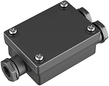 ledscom.de 2-fach Kabelverbinder für außen, IP68, Muffe für 6-8mm Kabel-Durchmesser