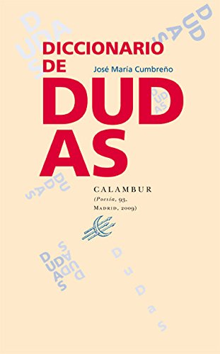 Portada de Diccionario de dudas