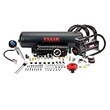 Viair 20002: 485C Stealth Black Gen 2 Onboard Air System (12V, 200 Psi Compressor, 2.5 Gal Tank)