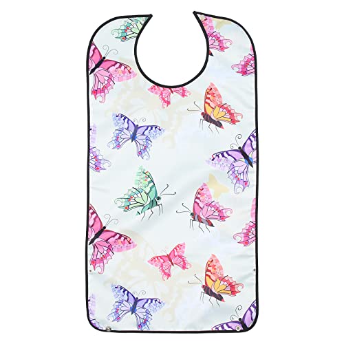 Babero protector de ropa para adultos mayores que buscan comodidad lavable en casa