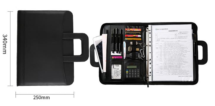 Cartella Portadocumenti In Pelle Bucklestone Westminster - Elegante E Pratica Per Viaggi E Lavoro - Foto 2