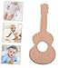 Hohopeti Educational Musical Toy Miniature Guitar Ornament for Toddlers Cognitive Development Toy Hand Eye Coordination Decorative Guitar Statue