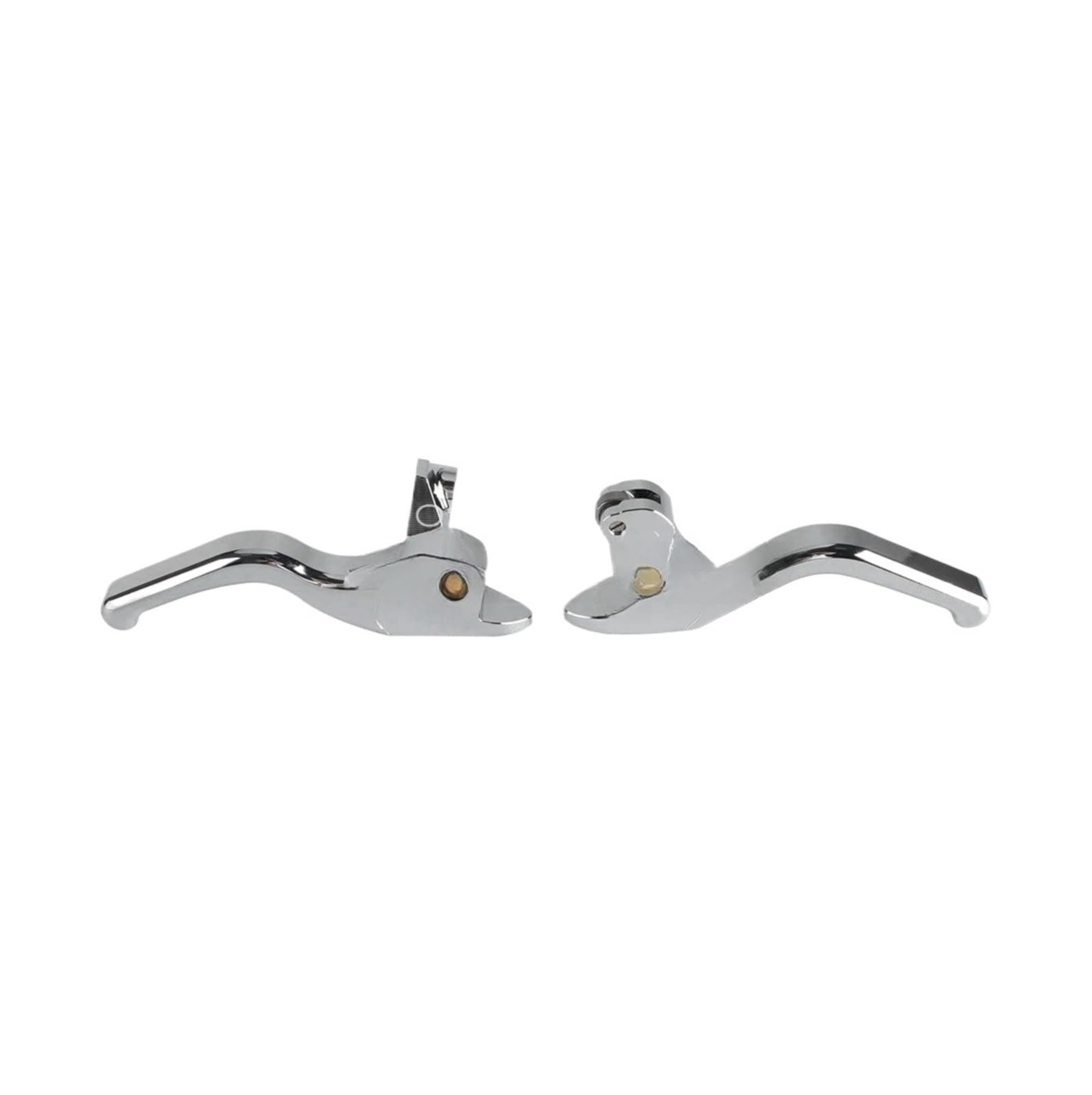 Abdktmnx 3-Finger Chrome Motorcycle Aluminum Accessories Clutch Brake Handle Drum Lever For Ha&Rley Touring Flhtcu/I Flhtcul Flhtkl Flhtk Fltrxs Fltrx Handlebar Clutchs Brakes Levers