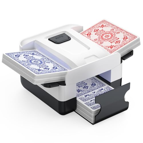 Mélangeur automatique de cartes électrique pour distribuer sans effort ni triche