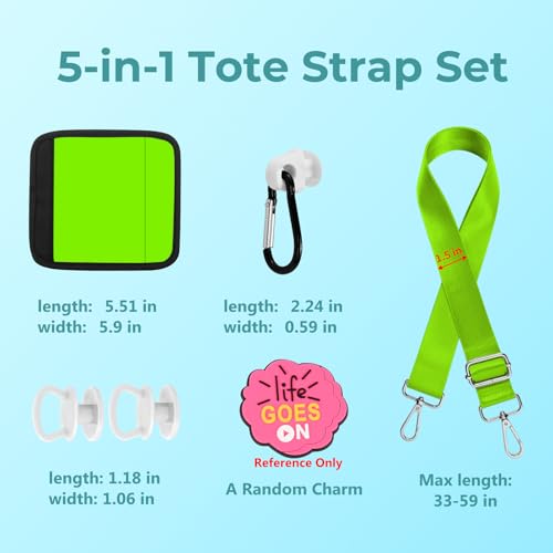 Image of Strap Wrap Clips Buttons Charm Accessories for Bogg Bag