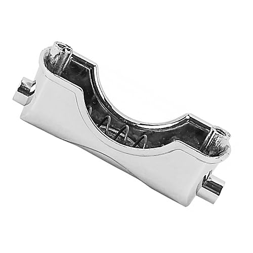 SUPVOX Double-end Snare Drum Lug Connector Metal Flower Drum Ears Oval Claw Hooks Set Part