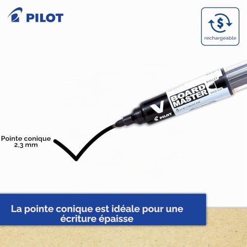 Pilot Marqueur pour tableaux blancs V Board Master pointe 2.3 mm - vue 3