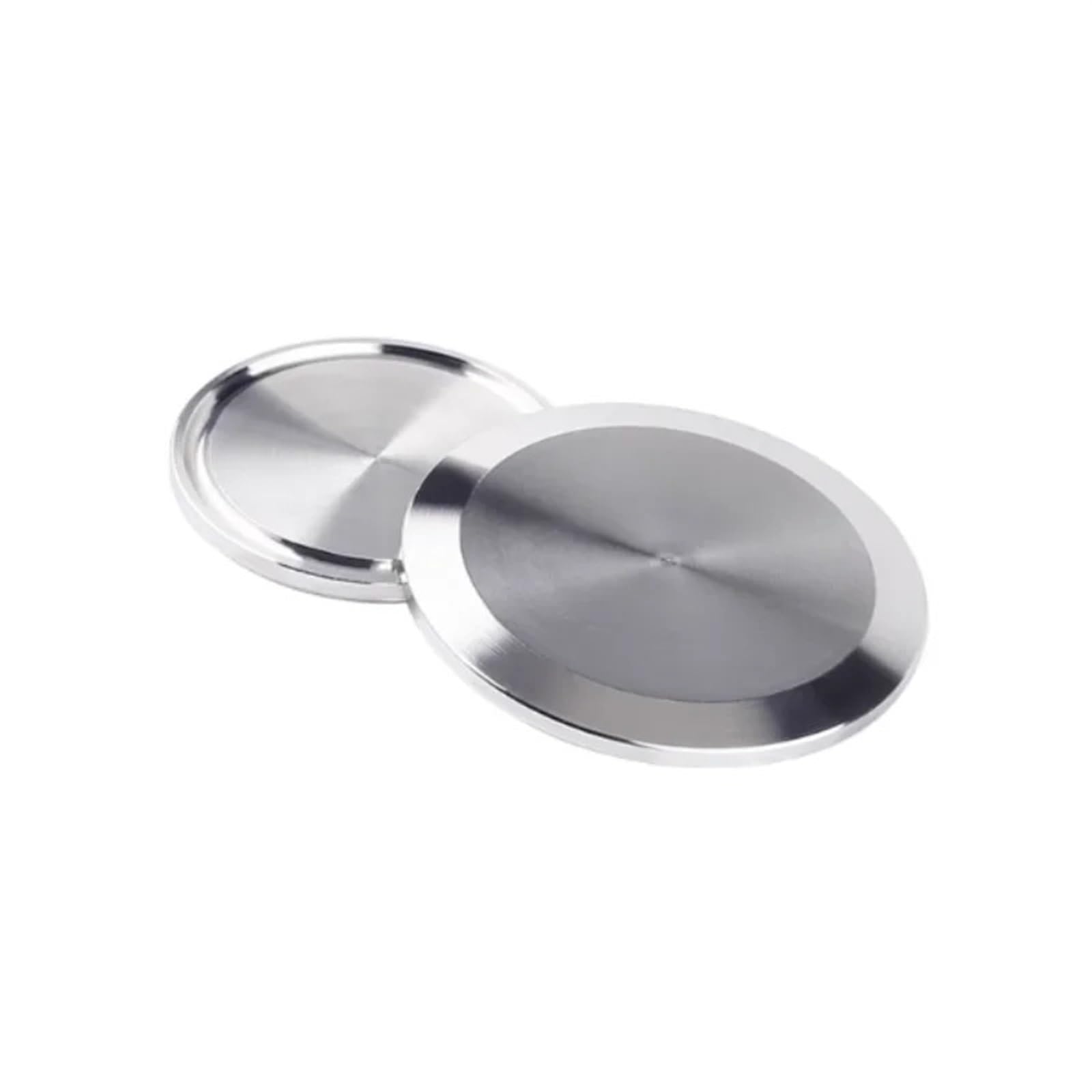 Cokyis One Color 2Pcs 77.5Mm O/D 304 Stainless Steel 2.5" Tri Clamp Ferrule End Cap Homebrew Pipe Fitting