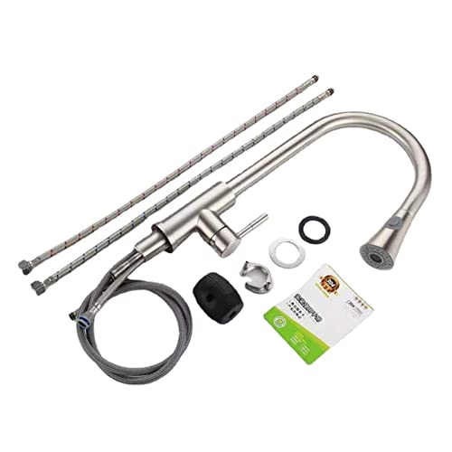 Robinet de cuisine extractible mitigeur évier eau chaude eau froide - 5