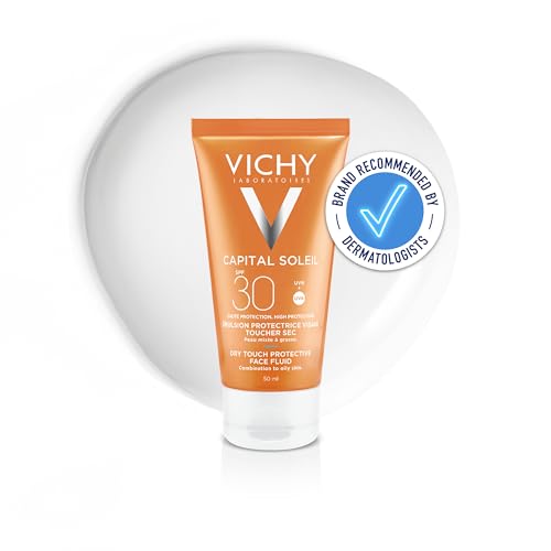 Vichy Vichy Ideal Soleil Mattifying Face Dry Touch Sun Cream Spf30 50ml – Image 2
