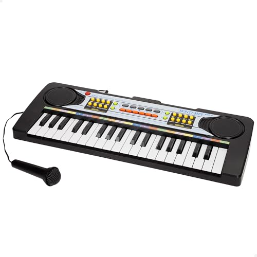 Colorbaby Teclado Piano Electrónico C Micrófono 37 Teclas Para Niños Bontempi 47896