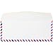 JAM PAPER #10 Airmail Envelopes - 4 1/8 x 9 1/2 - White - 50/Pack