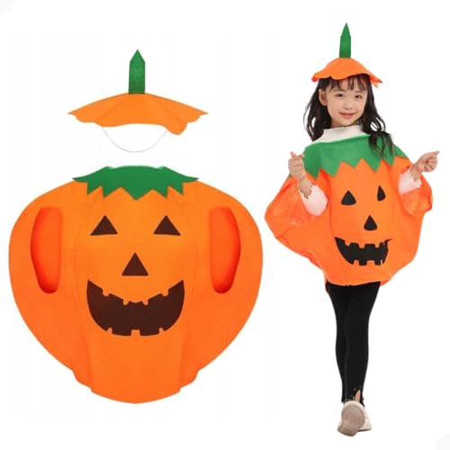 Fantasia Infantil Abóbora Halloween Dia Das Bruxas Menina Menino