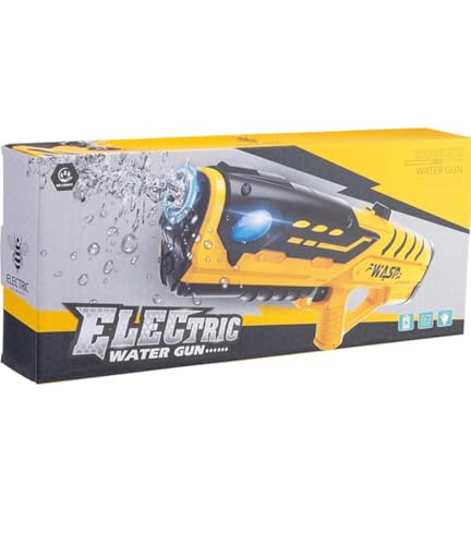 Pistola de água totalmente automática 3 bicos brinquedo elétrico injeção de água com um clique