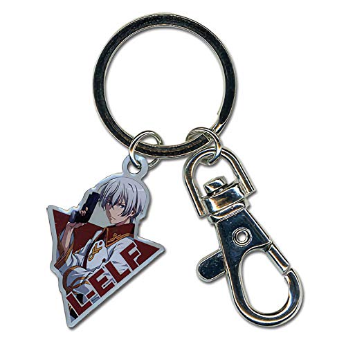Llavero de metal l-Elf original de Valvrave merch anime y accesorios de colgar