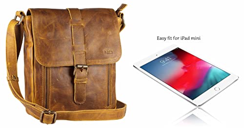 Image of Genuine Leather Crossbody Purse and Handbags - Crossover Bag Over the Shoulder