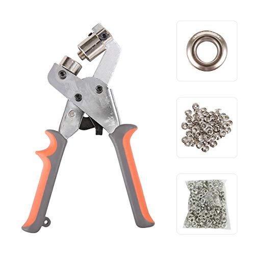 BIZOEPRO Handheld Grommets Punching Machine Manual Hole Punch Pliers Grommet Machine Hand Press