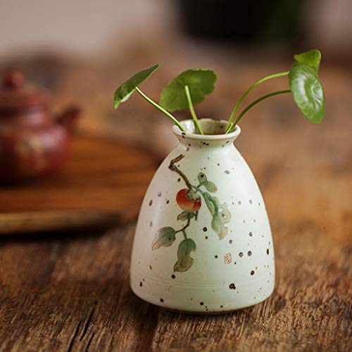 Vase hydroponique en céramique TUSUOD pour arrangement de fleurs - 6