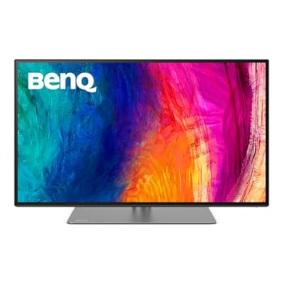 BenQ PD2725U Thunderbolt 3 Monitor for MacBook 27 Inch 4K IPS UHD, AQCOLOR, 100% sRGB & Rec.709, 95% P3, DeltaE3, Uniformity, Pantone, Factory-Calibrated, USB Hub, 65W USB-C, Daisy Chain, KVM Switch