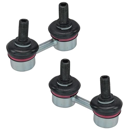Image of Detroit Axle - 8pc Front End Suspension Kit for 1996 1997 1998 1999 2000 Toyota RAV4, 2 Lower Control Arms 2 Sway Bar Links 4 Inner Outer Tie Rods Replacement