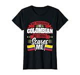 Femme Mon mari est colombien colombien T-Shirt