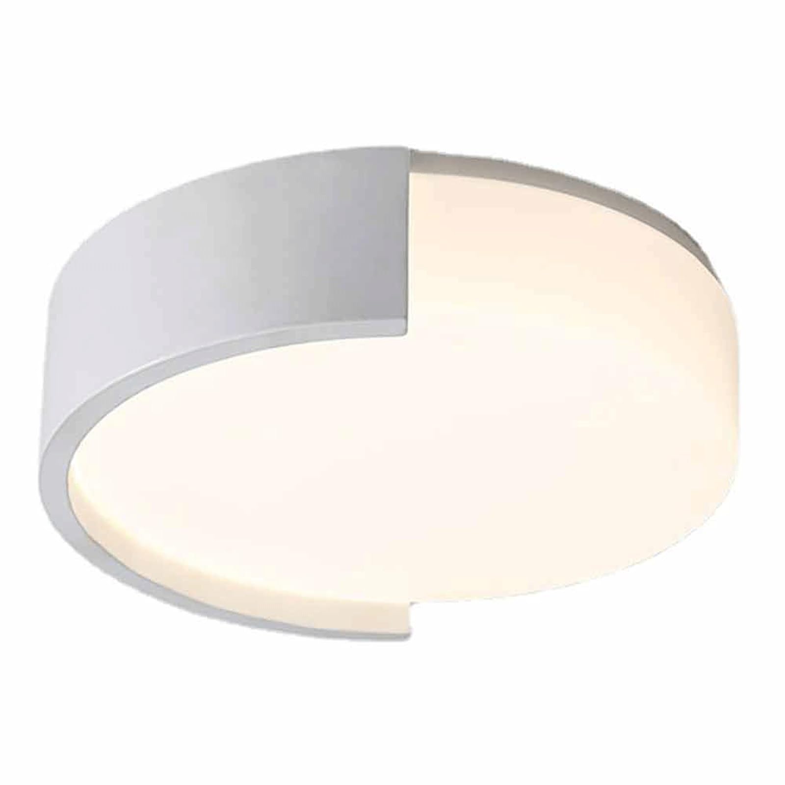 DUddTTW Ceiling Light Fixture LED Flush Mount Lighting Round Ceiling Lamp Thin Close to Ceiling Light Adjustable 3 Color Chandelier(Wei�)