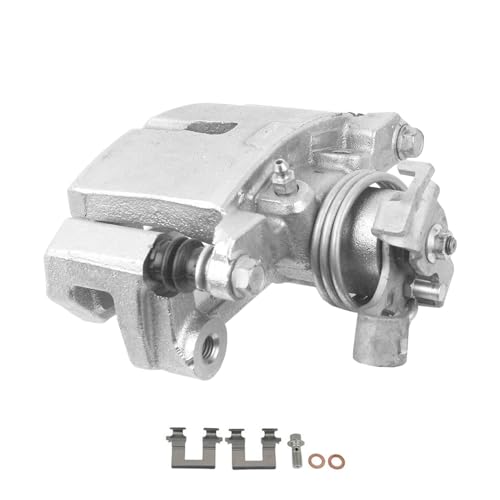 Image of Detroit Axle - Rear Brake Calipers w /Bracket Replacement for 2005-2009 | Chevy Uplander Buick Terraza Pontiac Montana Saturn Relay - 2pc Set