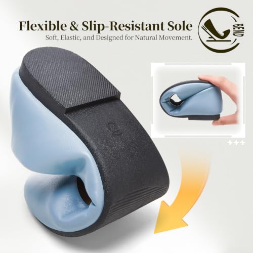 Image of Women's Ballet Flats Shoes Dress Slip on Shoes | PU Leather Teacher Business Casual Loafers Non Slip Low Heel Dressy