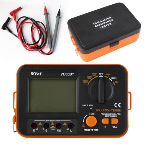 Buyee Vc60b+ Insulation Resistance Tester Meter Megohmmeter [Energy Class A++]
