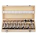 Produktbild Vearter 16PCS 6-54mm hoher Kohlenstoffstahl Foster Bits Holzbearbeitungswerkzeuge Lochsägenfräser Scharnierbits Rundschaftbohrer