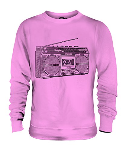 Sweat-shirt boombox rétro pour vos soirées street culture et sorties décontractées en ville