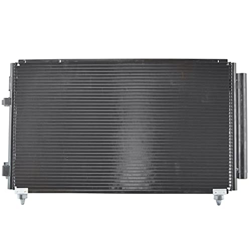 Image of TRQ A /C Condenser and Receiver Drier Assembly Compatible with 1998-2005 Lexus GS300 1998-2000 GS400 2001-2005 GS430