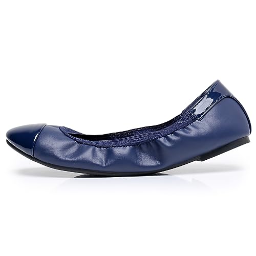 GAWBAW Women's Ballet Flats Shoes - Slip on Casual Flats Round Toe Walking Ballerina Shoes for Women2