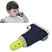 Silicone Stop Sucking Glove Soft Breathable Thumb Sleeve Adjustable Thumb Sleeve for Sucking Yellow for Baby
