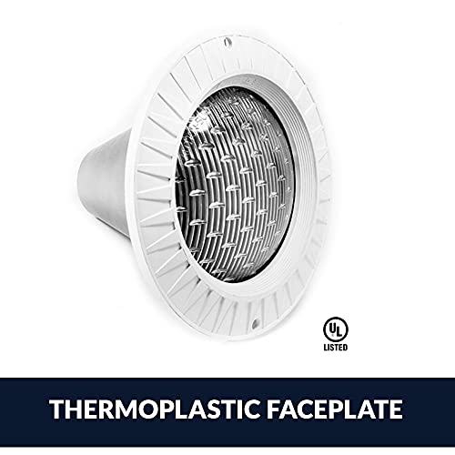 Hayward W3Sp0582L100 Astrolite White Incandescent Pool Light For In-Ground Pools, 120 Volt, 300 Watt, Thermoplastic Faceplate, 100 Ft. Cord #TOP2