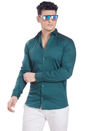 Image of DIVISIVE Men's Solid Slim Fit Shirt