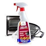 LERAVA® Grillex (750 ml) - detergente per griglie - potente sgrassatore barbecue e forno - pulizia profonda per griglia, piastra e fornelli - rimuove grasso ostinato facilmente - ideale per cucina