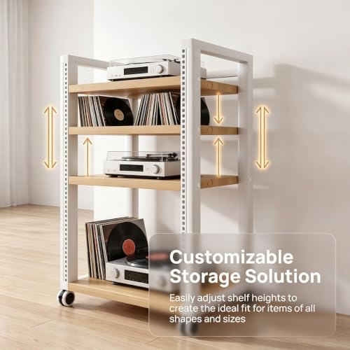 Mueble Rack HiFi para organizar componentes de audio sin vibraciones 8