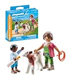 Playmobil Duo Pack 71803 Fermière et Enfant avec Veau