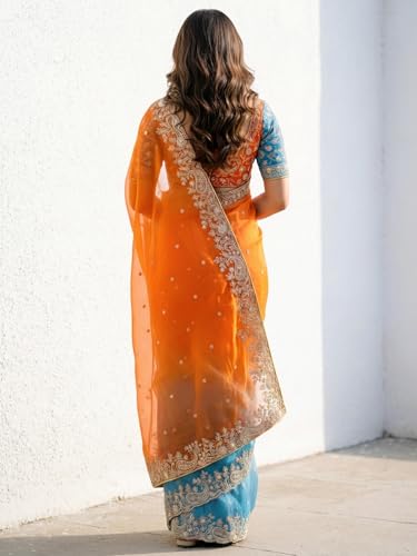 Image of Amazon Brand - Tavasya Women Saree