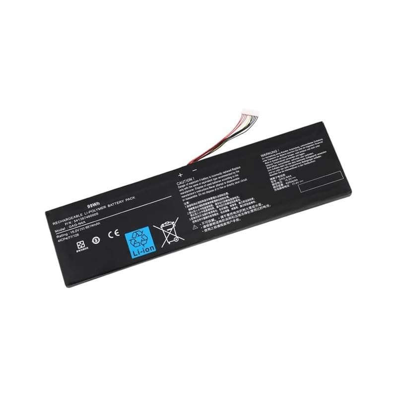 FURFURAKU zamiennik akumulatora GAG-N4A 4ICP4/77/128, kompatybilny z Aorus 17G YD, 17H, 17 HDR YD, 16 XE5 Aero 15 OLED XD/Aorus 15, 15,2 V, 6514 mAh