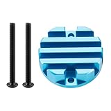 RCMAZO アルミニウム合金製モーターカバー（タミヤ 57409 ランチボックス RCカー用アップグレードパーツ交換用） (青)
