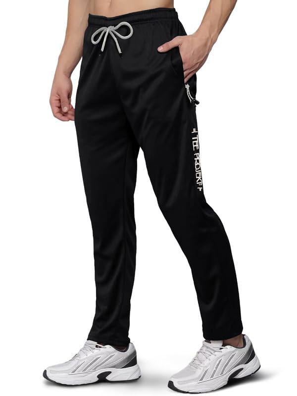 Image of Pinkmint Men's Combo Casual Trousers l Stylish Side Pocket with Zip l Lightweight & Comfortable Troser Pant for Summer (Pack of 2)
