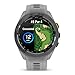 Garmin Approach S70 (Gray, 42mm) Golf GPS Watch Bundle - AMOLED Display, Virtual Caddie & PlaysLike Distance - Includes PlayBetter 5000mAH Portable Charger & Screen Protectors