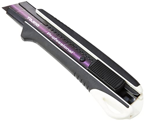 Tajima DC660W Razar Black Cutter avec blocage par bouton-poussoir, Noir/Blanc