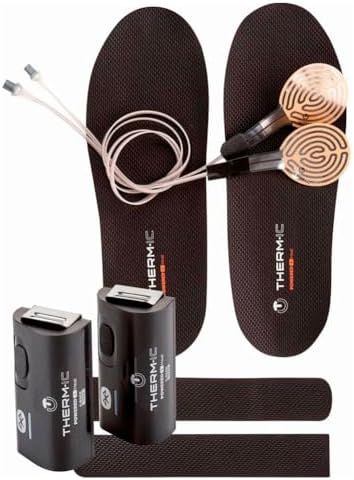 THERM-IC Heated Insoles Heat Kit + C-Pack 1300B Batteries - Convert Any Insoles into Heated Insoles for Up to 13 Hours of Warmth