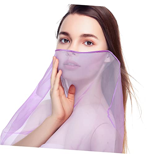 7Pcs Assorted Color Sunscreen Silk Scarves for Women Windproof Scarves for Outdoor Activities Lightweight Face Covering for Travel Weddings and Sports2